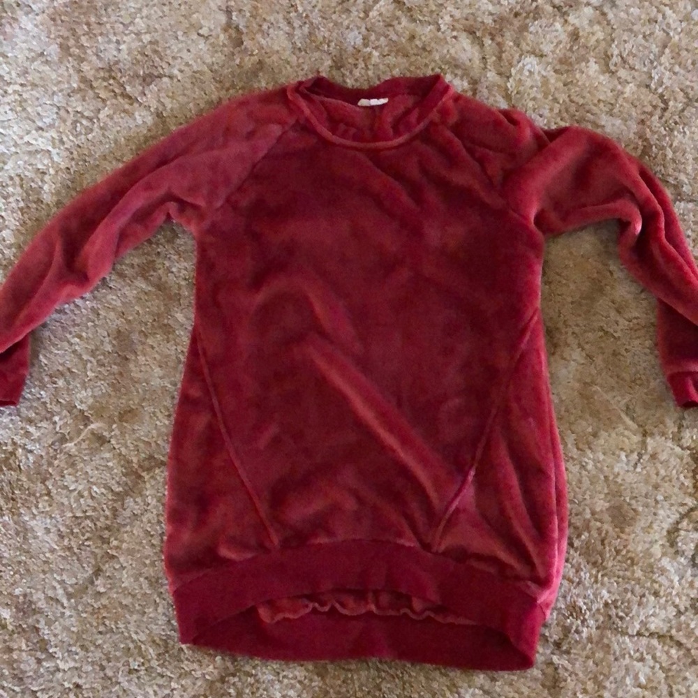 Plush sweater